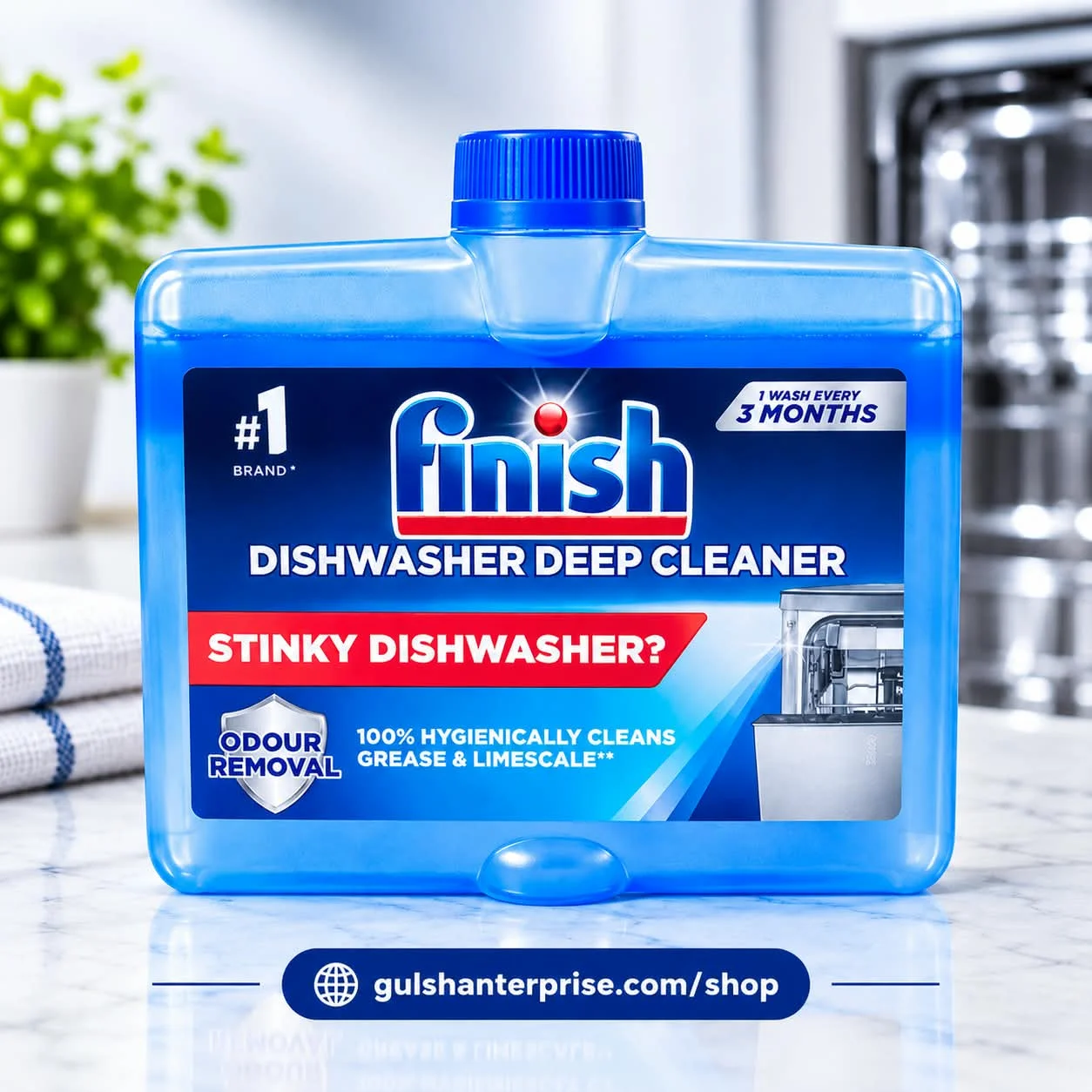 Finish Dishwasher Deep Cleaner 250ml - Gulshan Enterprise